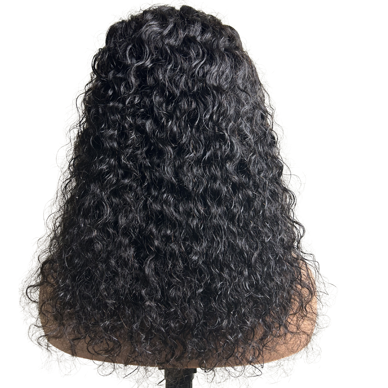 16” Water Wave 5x5 Closure Wig | Natural Black