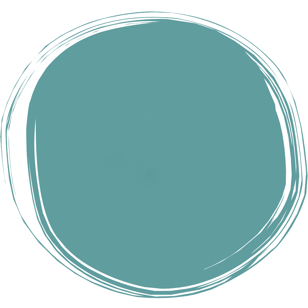 Abstraktes, kreisförmiges Design in Blau- und Grautönen mit Linien und Texturen