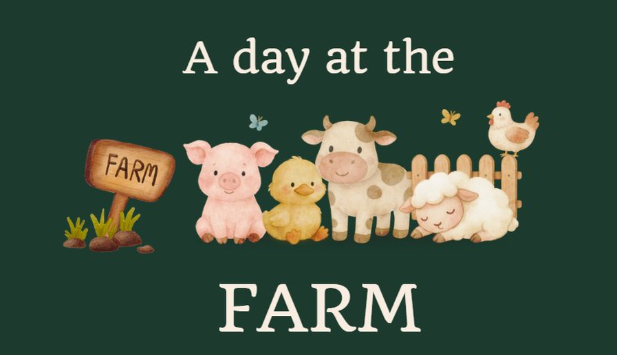 A Day At The Farm - Activity Booklet