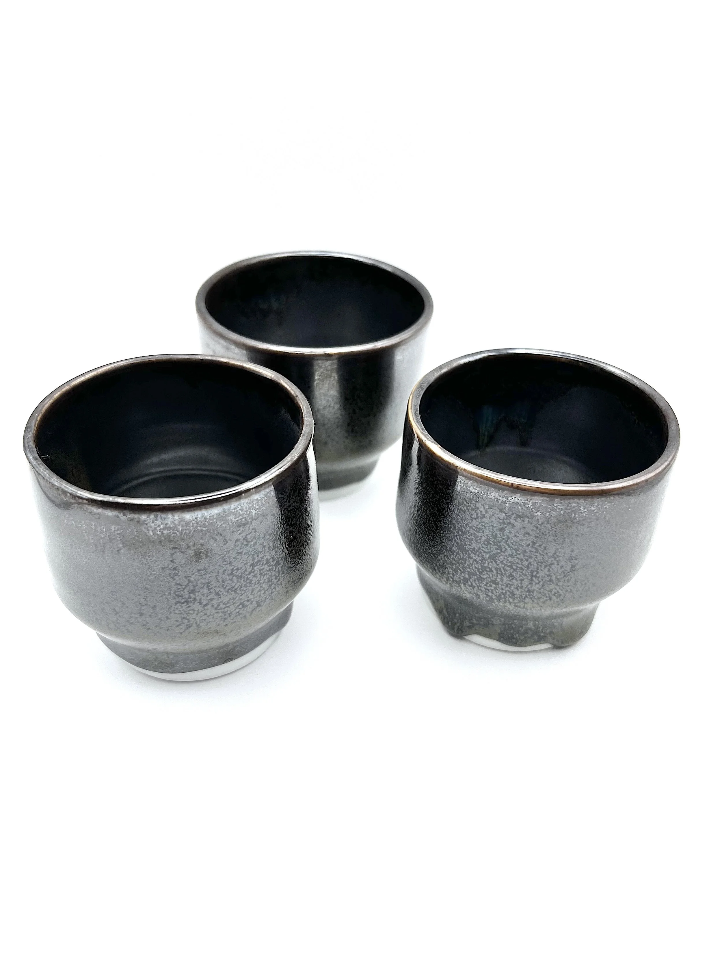 25. 3 small tea/sake cups $10