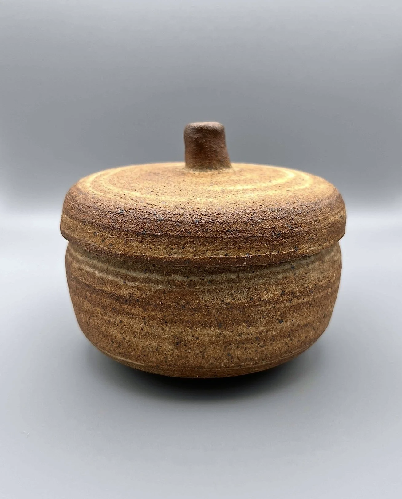 47. Apple lidded jar (about 1.5 cup capacity) $15