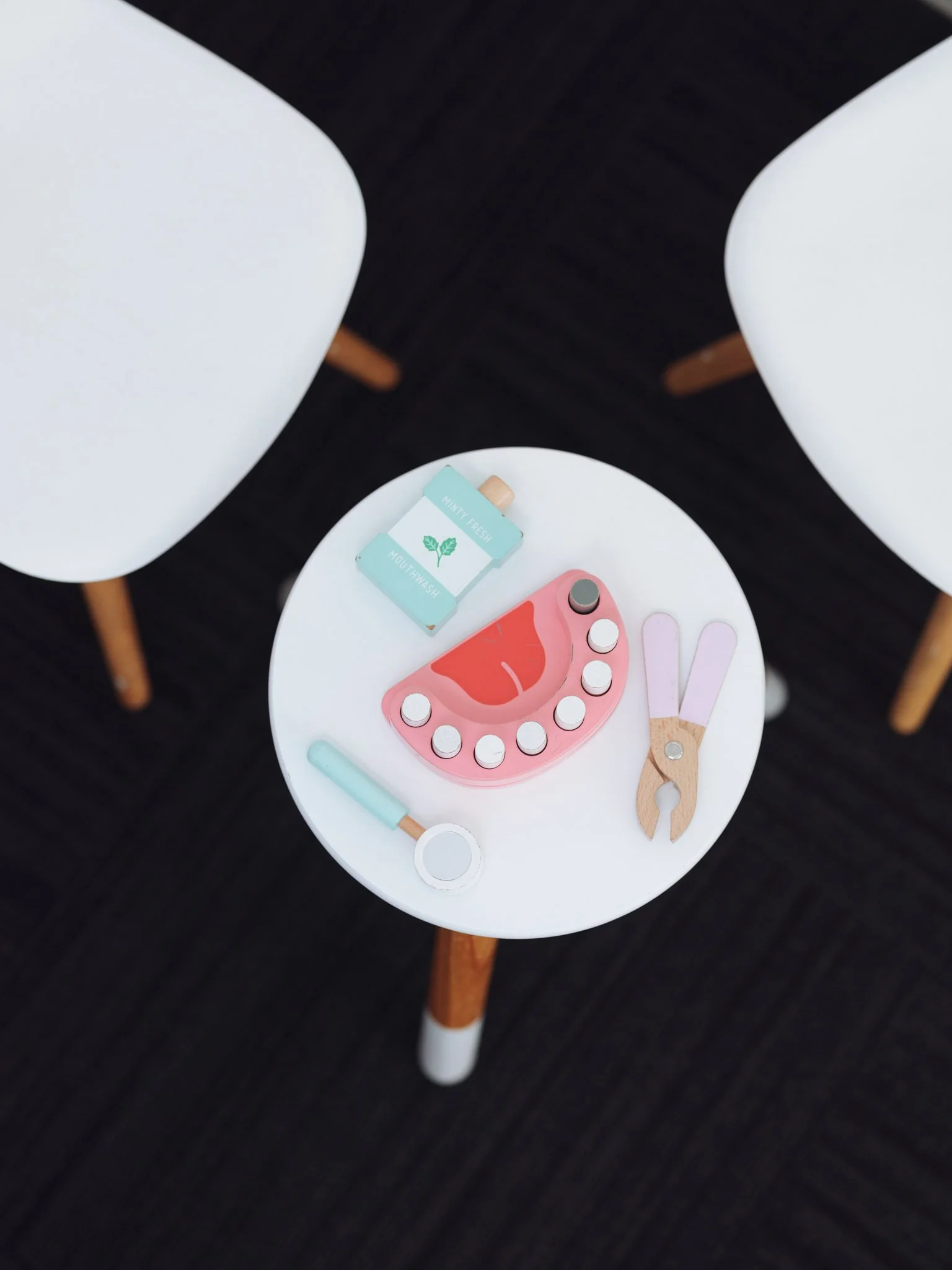 Children's dental play set in Quin Dental waiting room, Nelson
