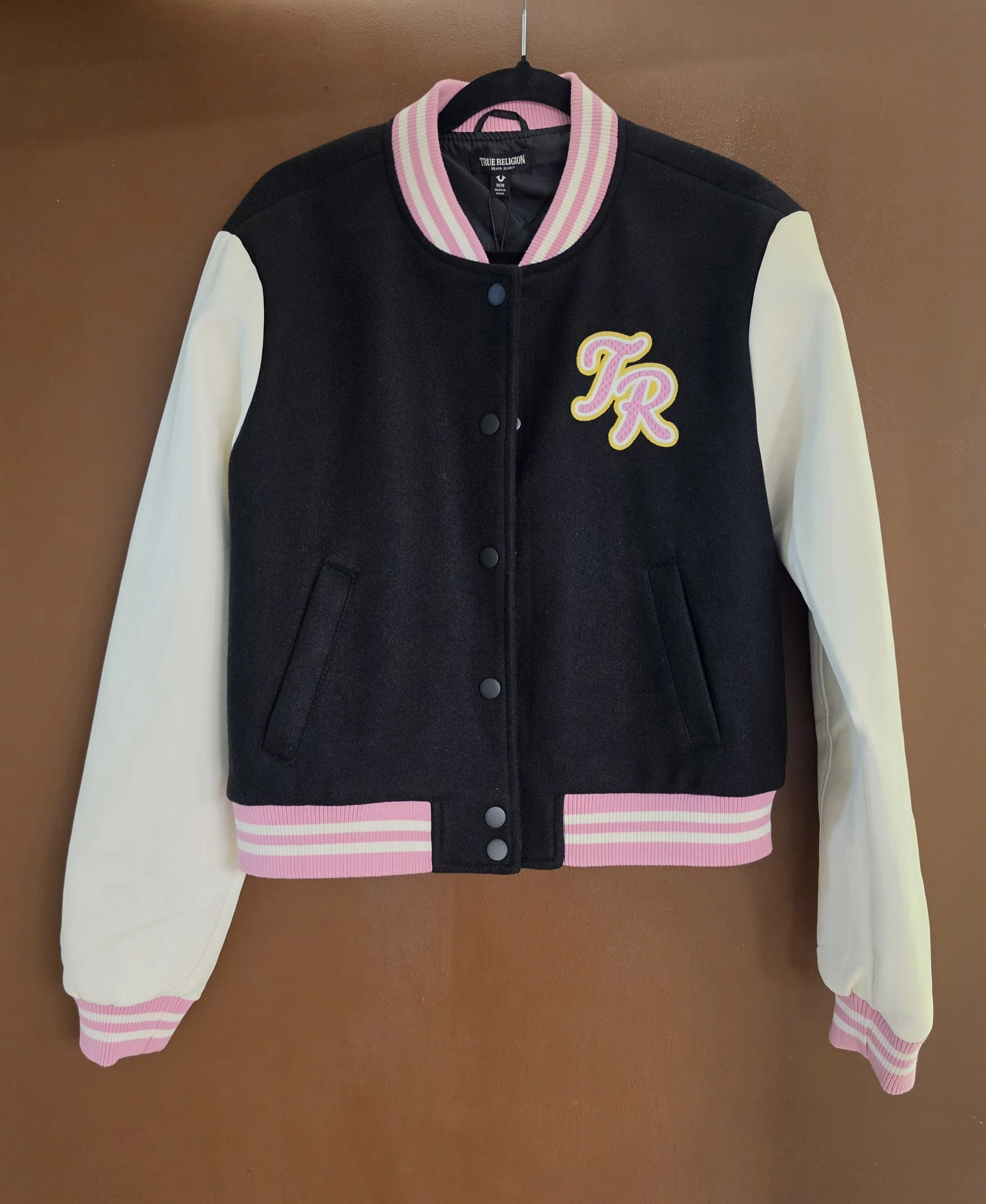 True Religion Trendy Varsity Jack: Size Large & XL