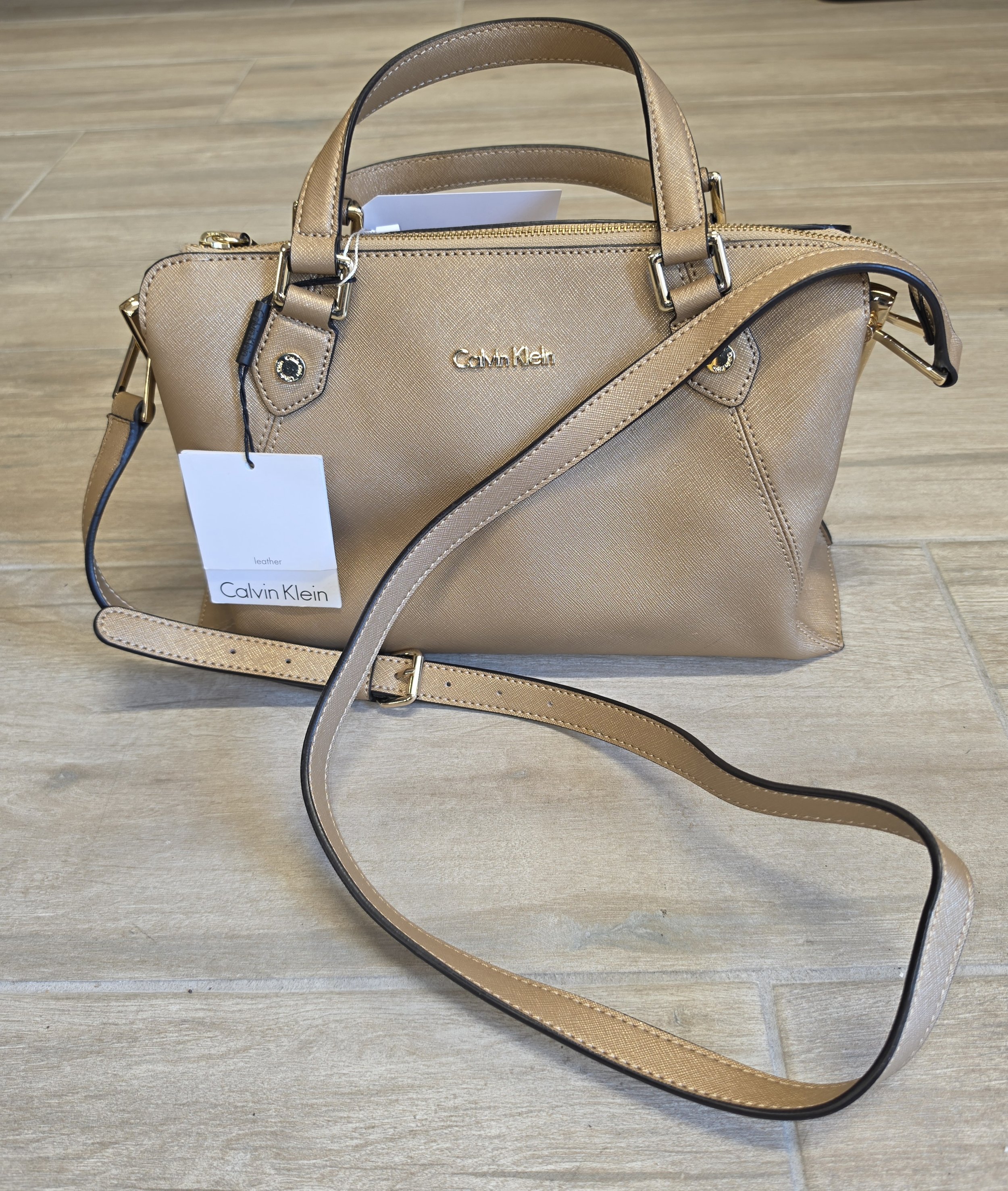 Calvin Klein Gold Bag