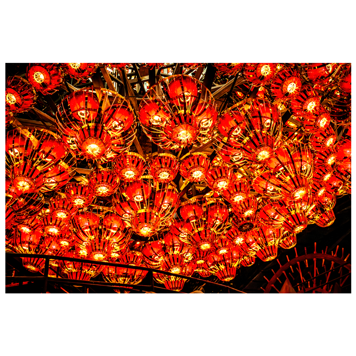 Red Lanterns - wall art print