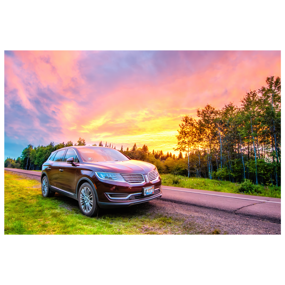 Highway 61 Sunset - wall art print