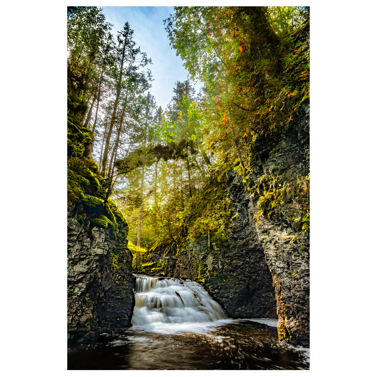 Kadunce Waterfall 01 - wall art print