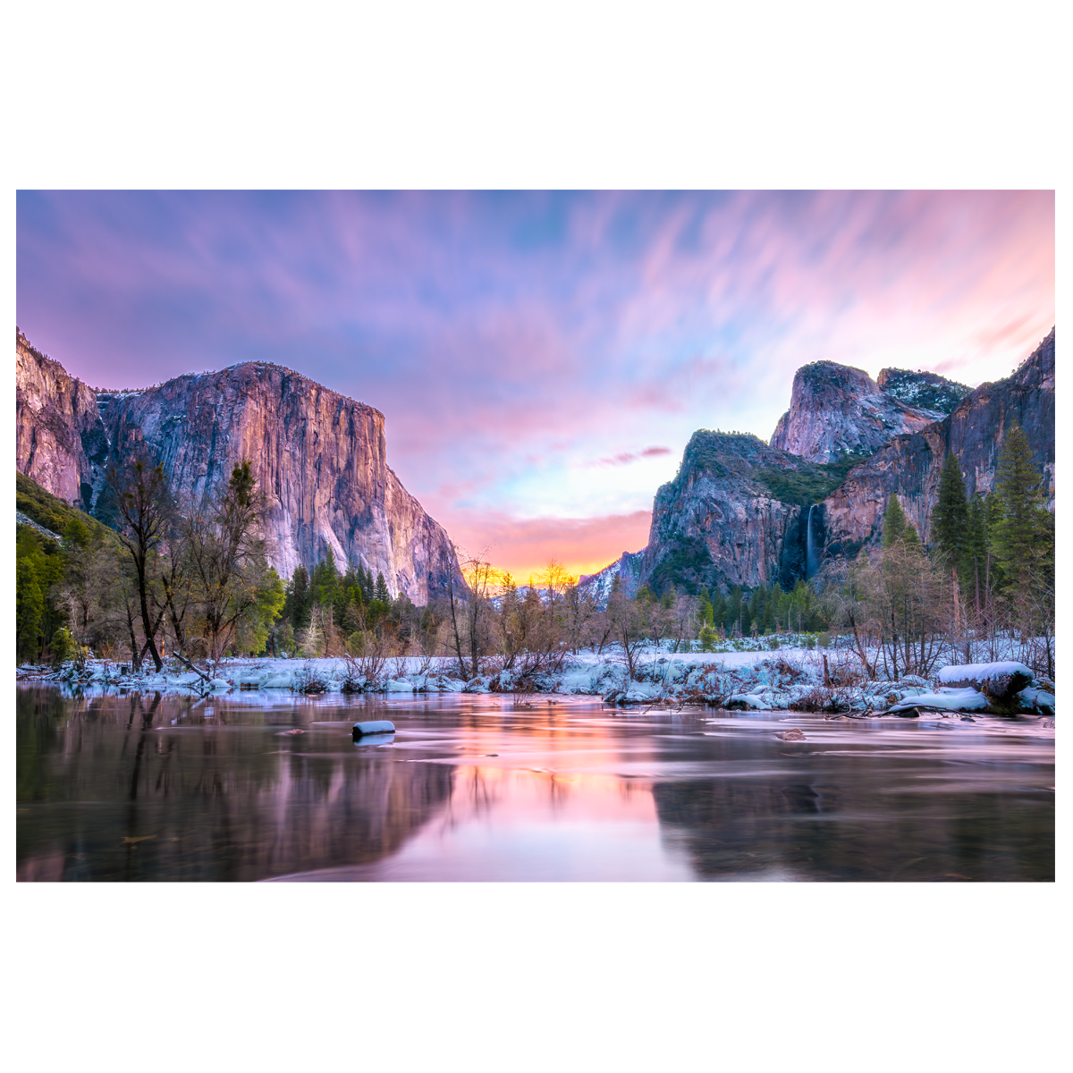 Yosemite Sunrise  - wall art print