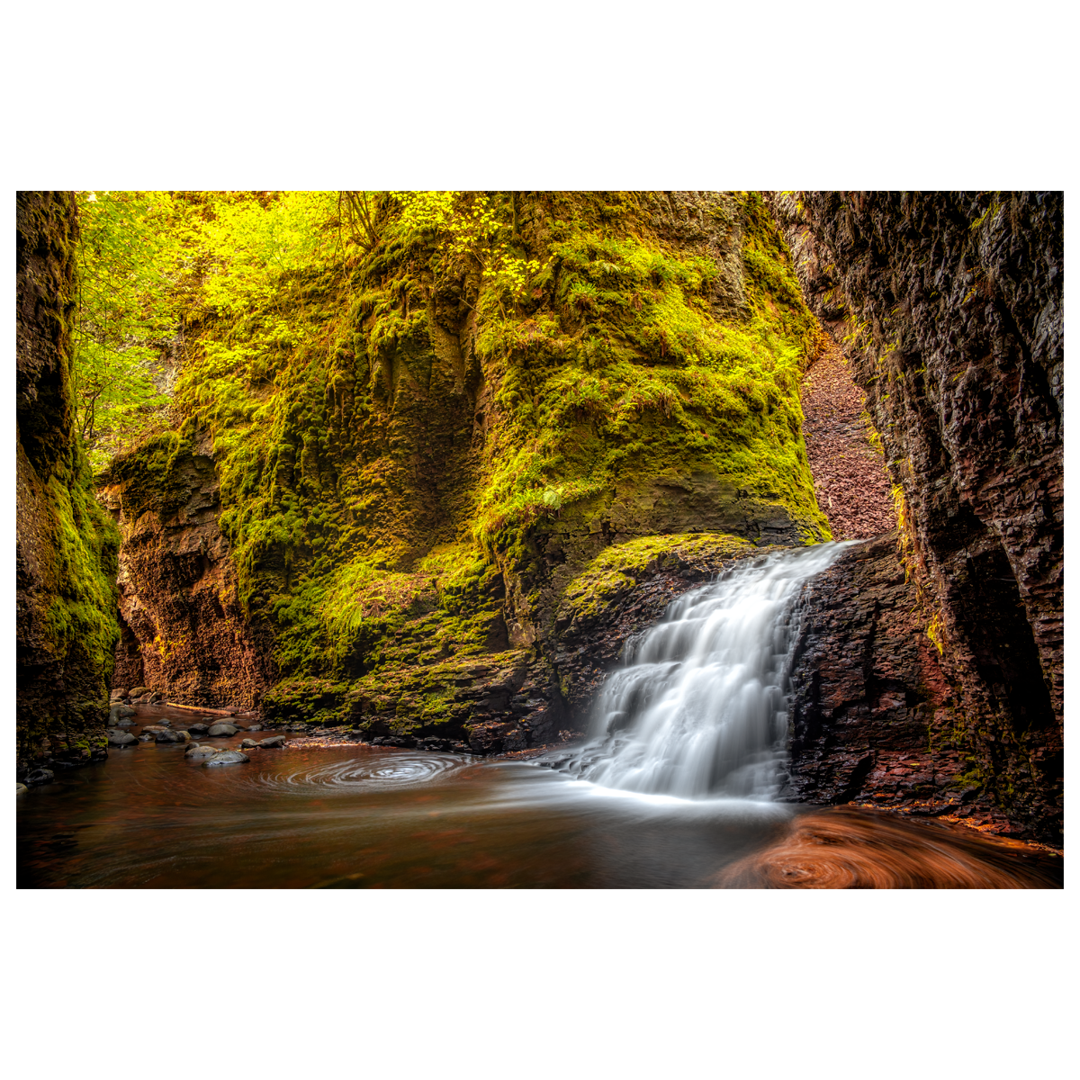 Kadunce Waterfall 02 - wall art print
