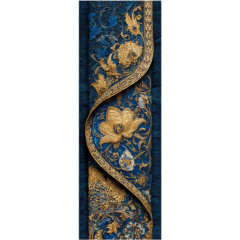 Brocade 02 - Mughal Inspired Bookmark