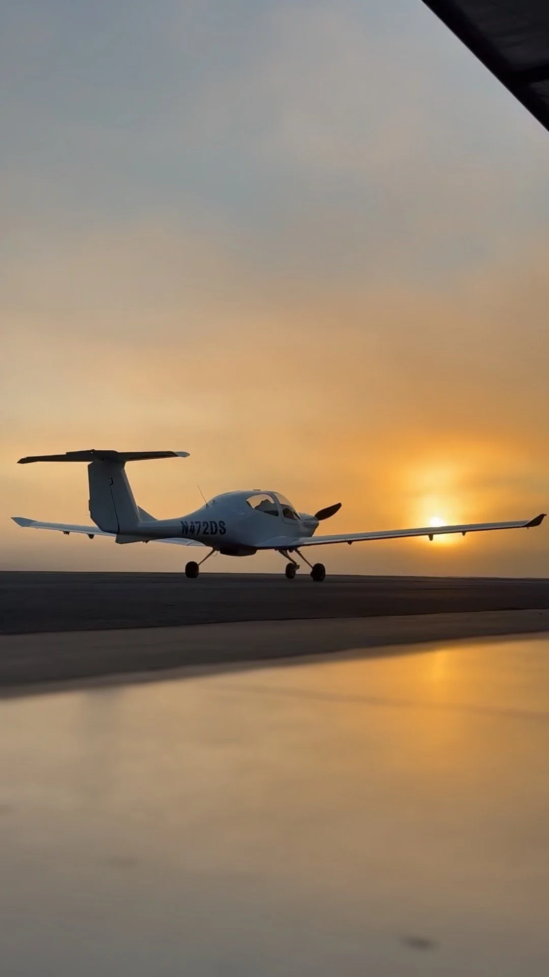 Cross Country Flight Sunrise Takeoff Copyright Painted Skies Aviation