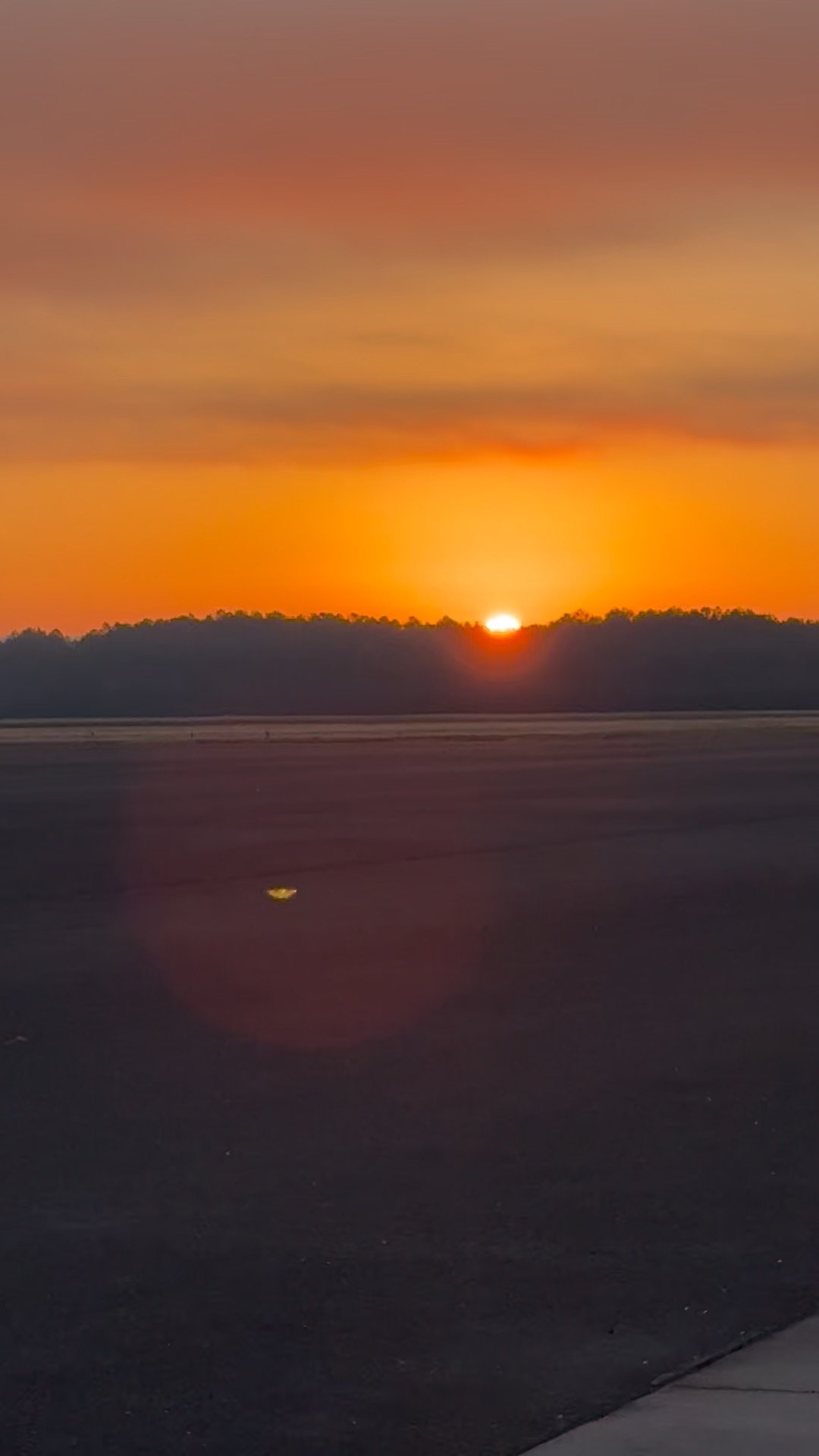 Airport Sunrise Rome, Georgia Copyright Painted Skies Aviation