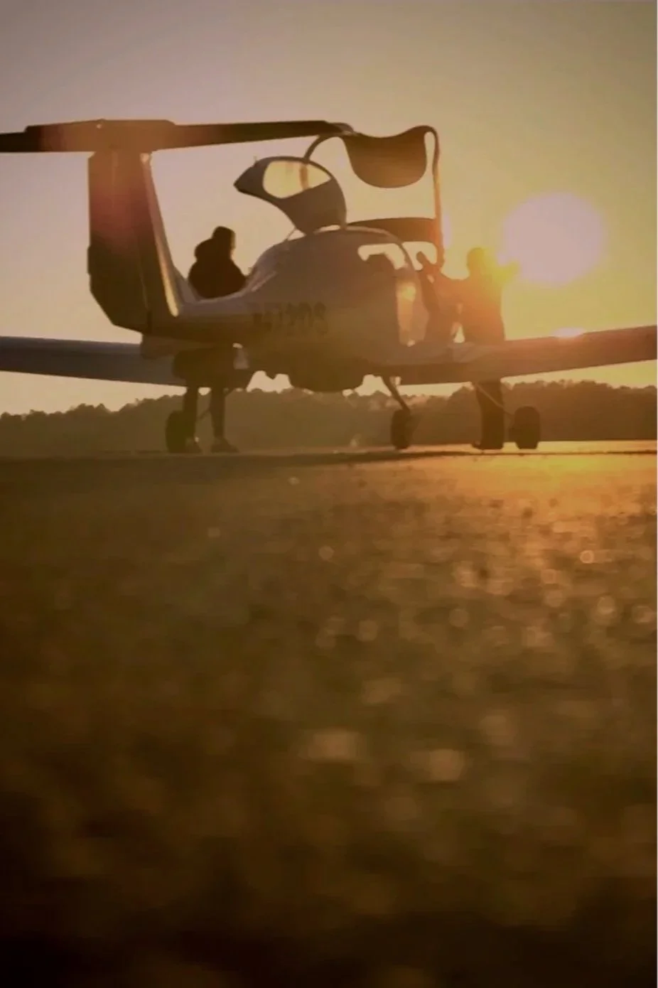 Sunrise Pre-Flight at Painted Skies