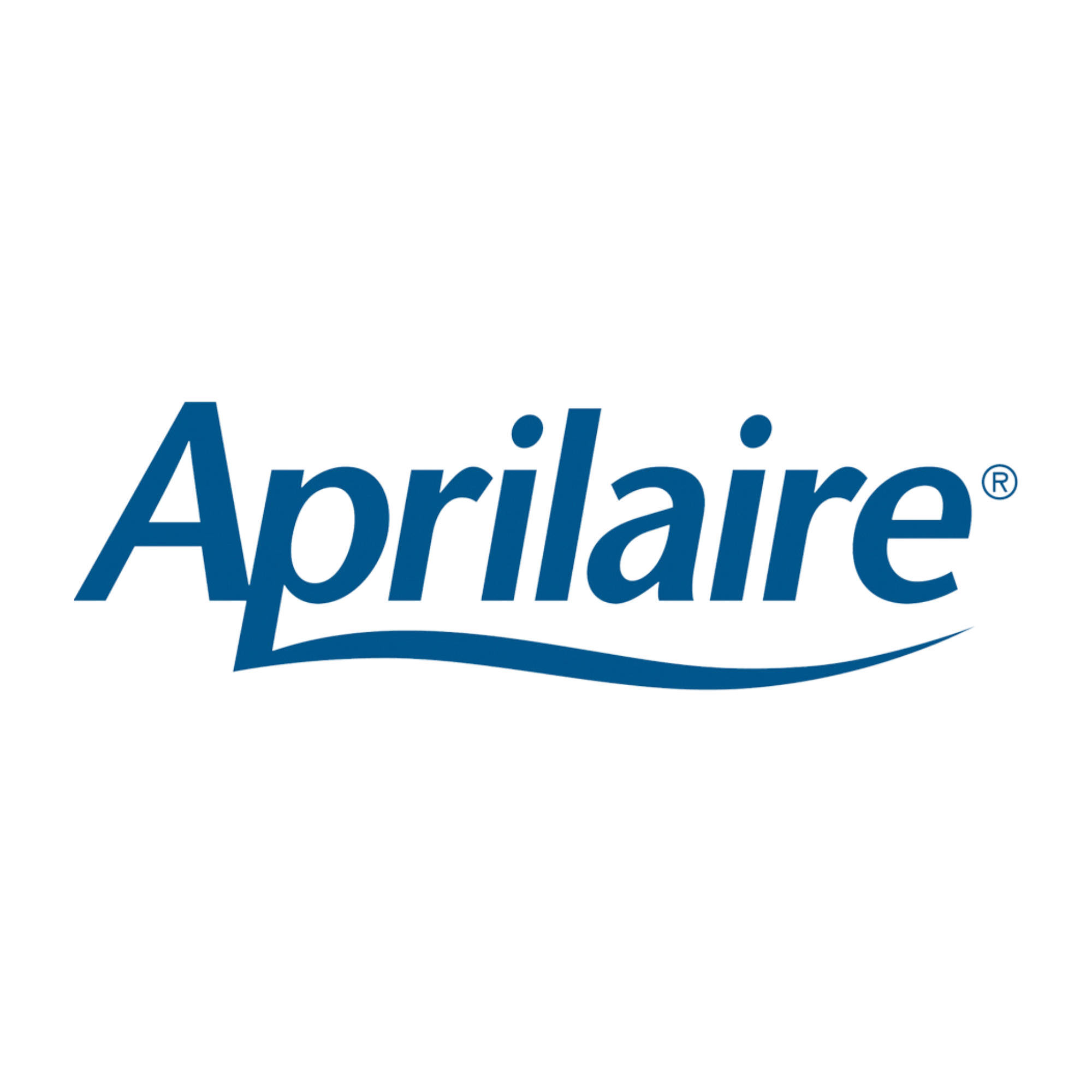 Official Aprilaire brand logo, featured alongside authorized indoor air quality, humidification, and filtration equipment options on the Trent Valley Mechanical website.