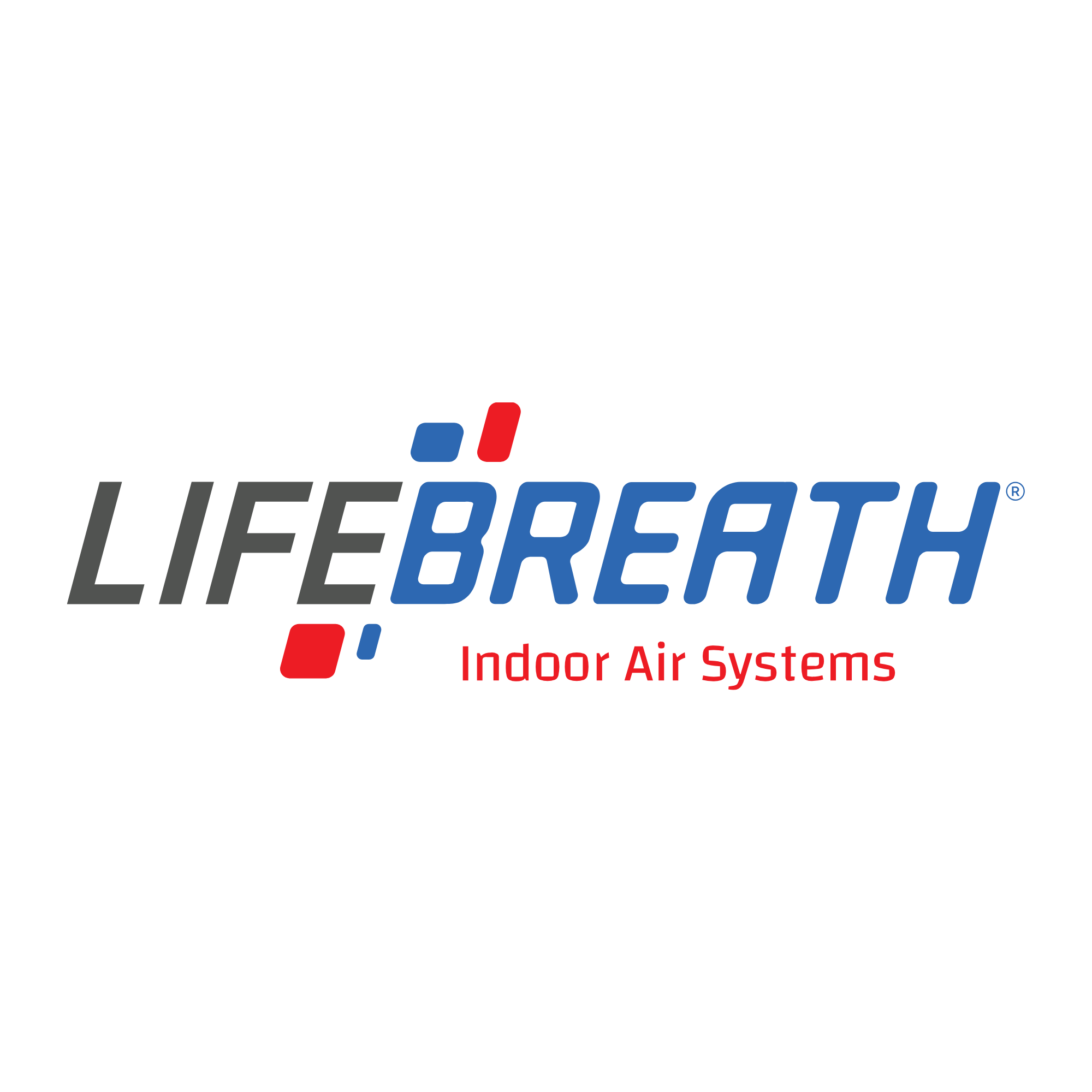 Official Lifebreath brand logo, featured alongside authorized indoor air quality and ventilation equipment options on the Trent Valley Mechanical website.