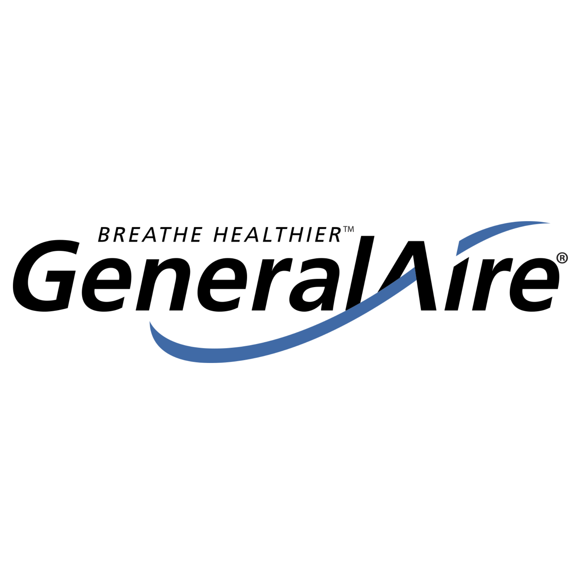 Official GeneralAire brand logo, featured alongside authorized indoor air quality equipment options on the Trent Valley Mechanical website.