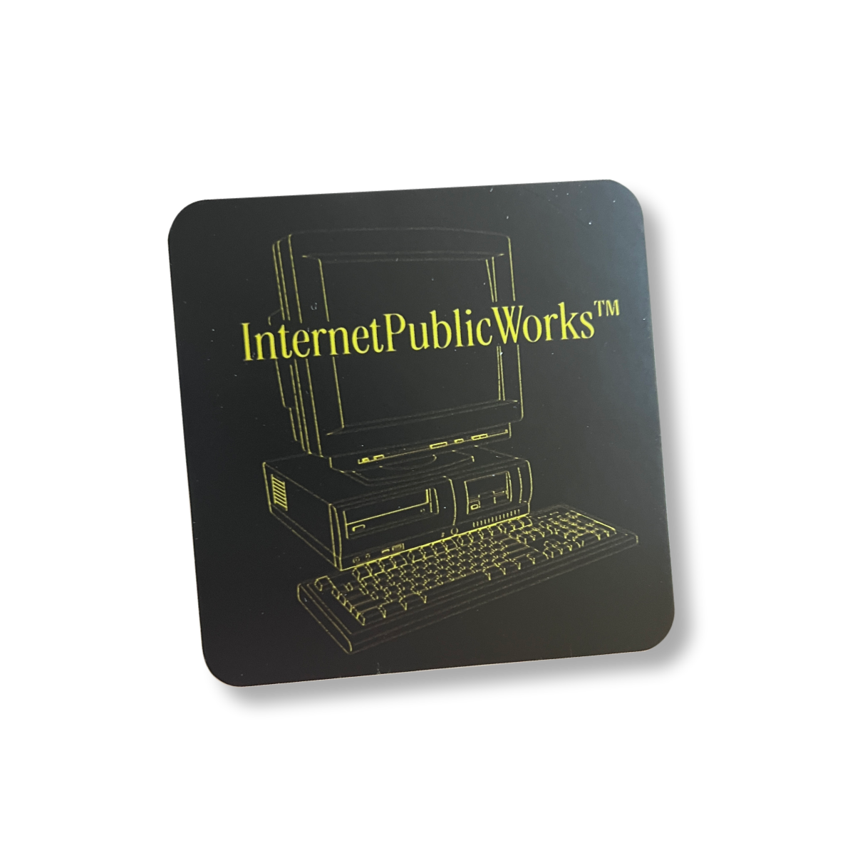 IPW Computer Outline Sticker