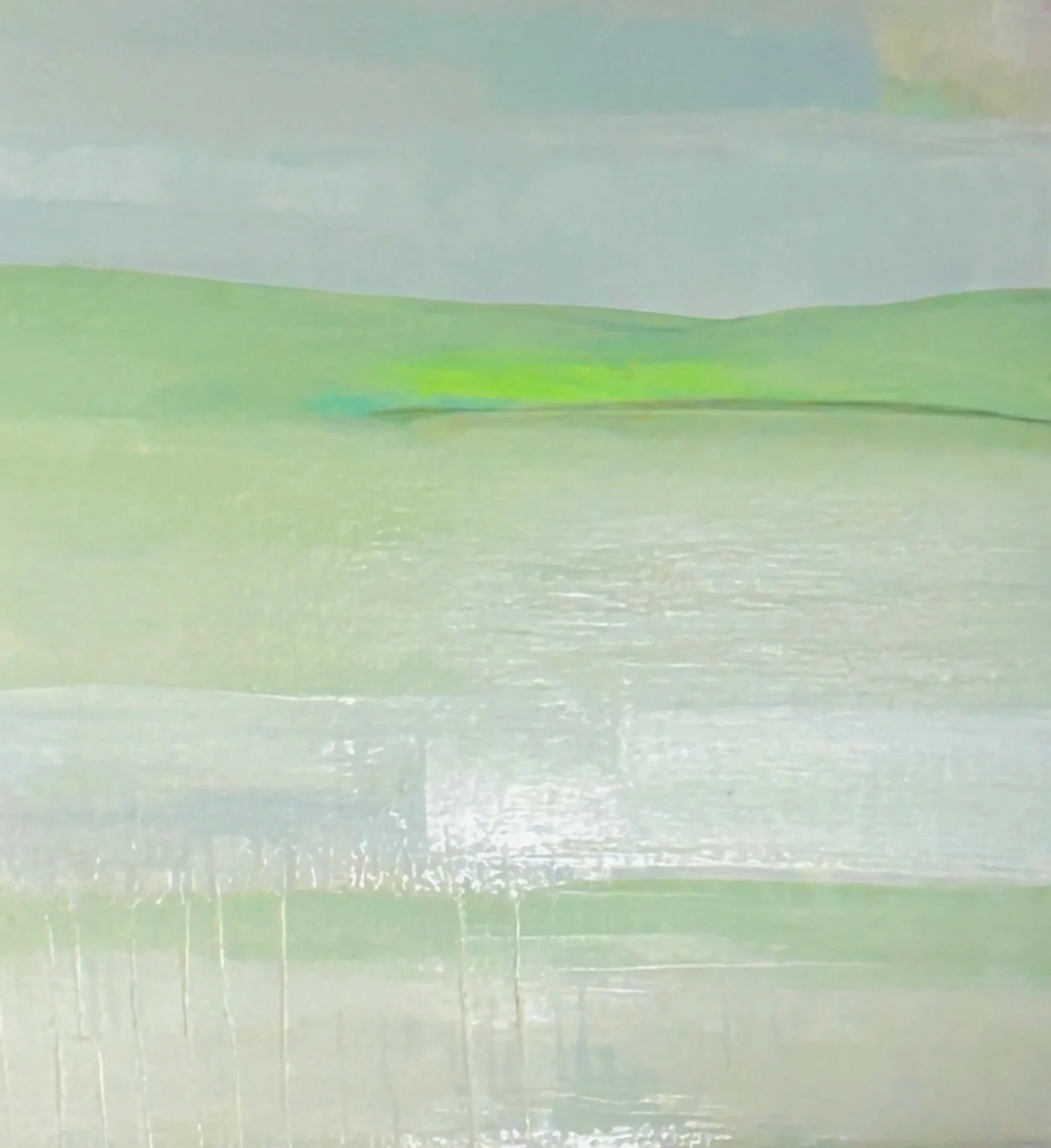 Water, 2' x 3', sold