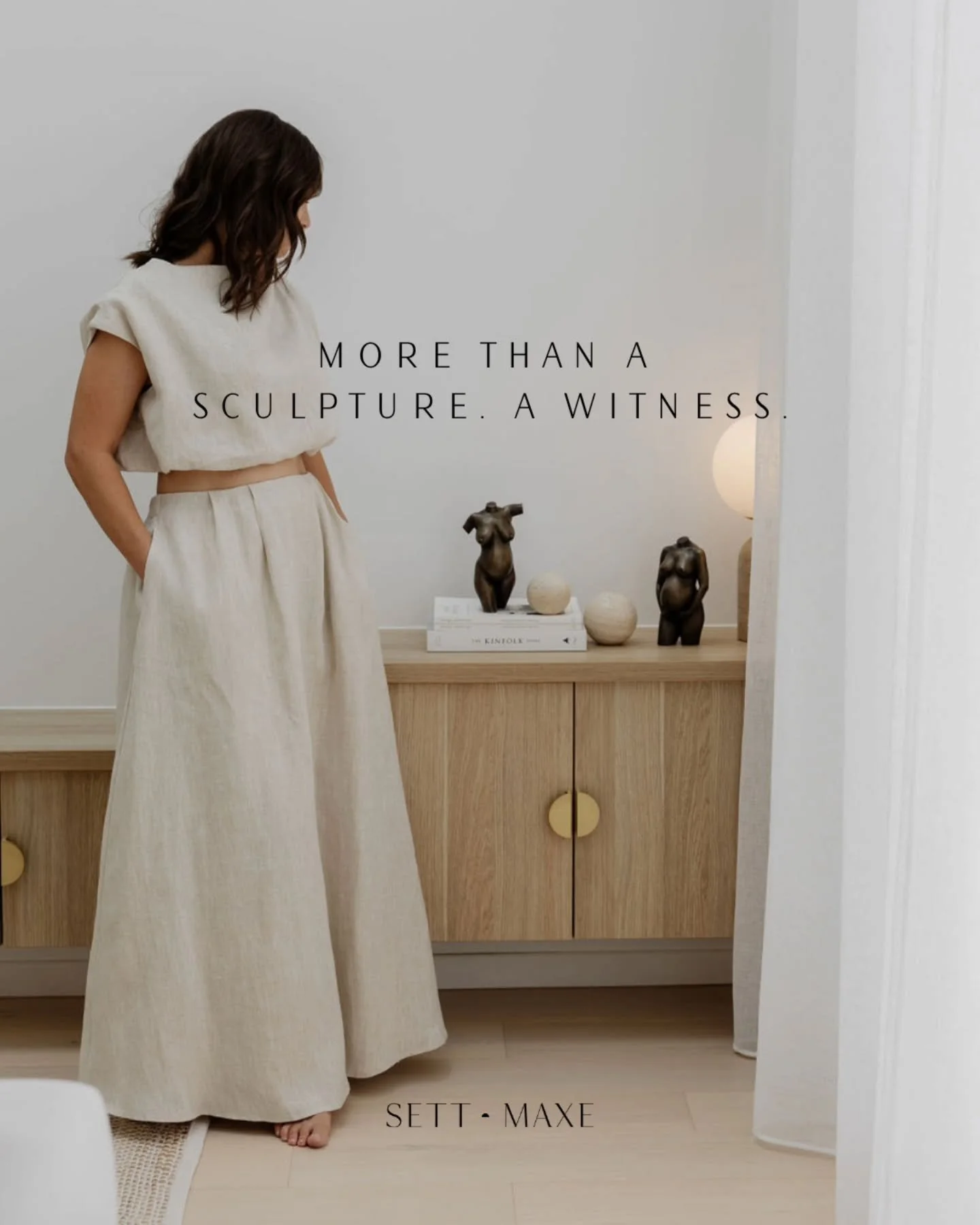 On the surface, it may look like we create sculptures of pregnancy.

But that has never really been the full story.

SETT&amp;MAXE was born from witnessing just how powerful, complex, and fleeting pregnancy truly is &mdash; the becoming, the waiting,
