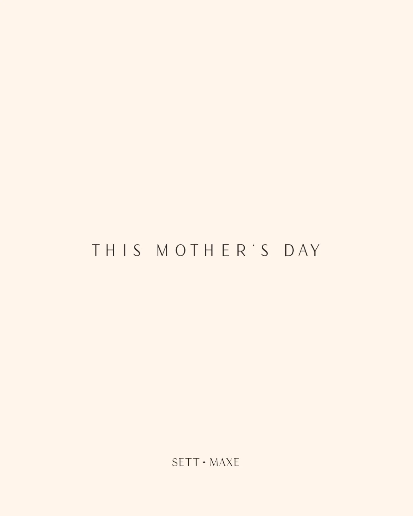 Sharing something a little close to the heart this Mother's Day. 🤍
