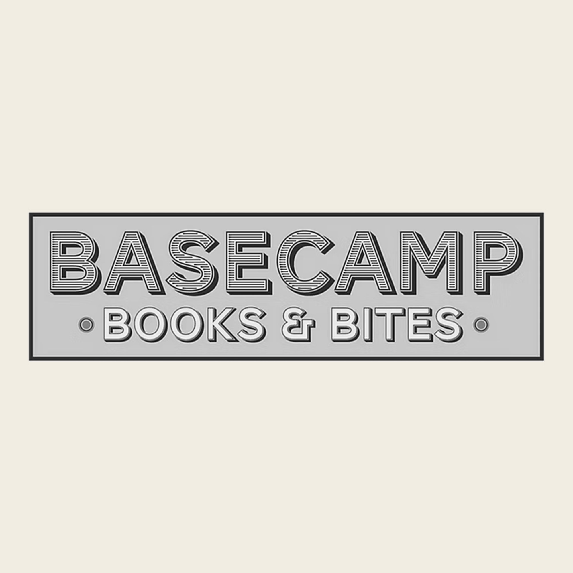 Basecamp Books & Bites Logo