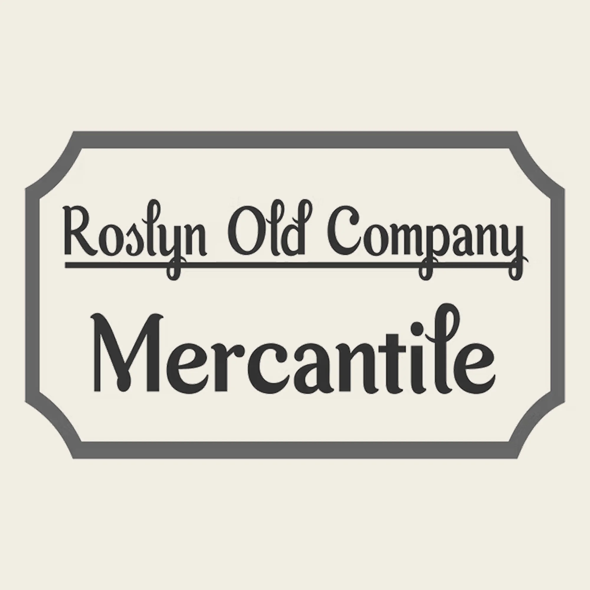 Roslyn Old Company Mercantile Logo