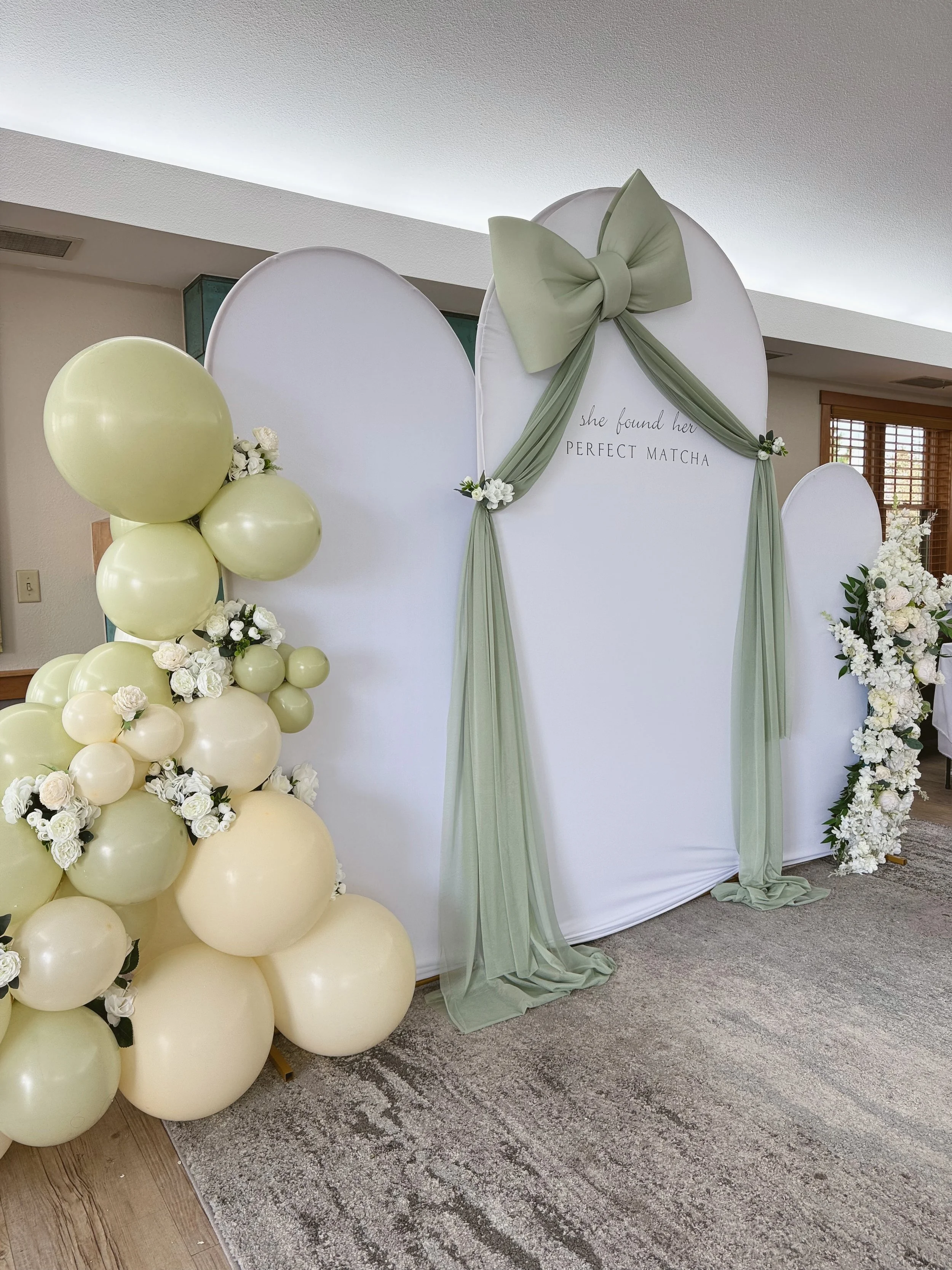 Multi-tiered Arch Backdrop
