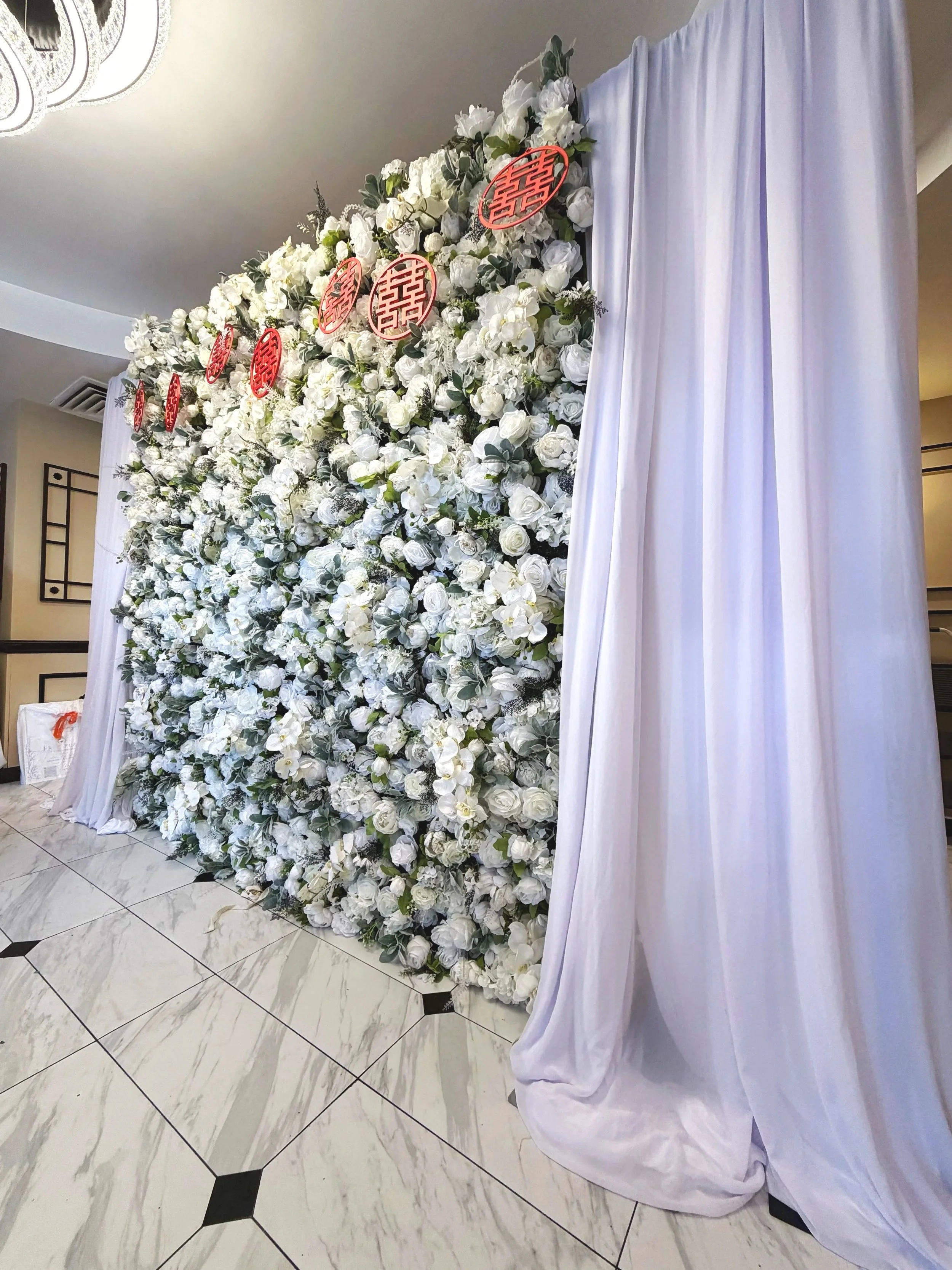 flower wall rental Denver Colorado The Crafted Line LLC