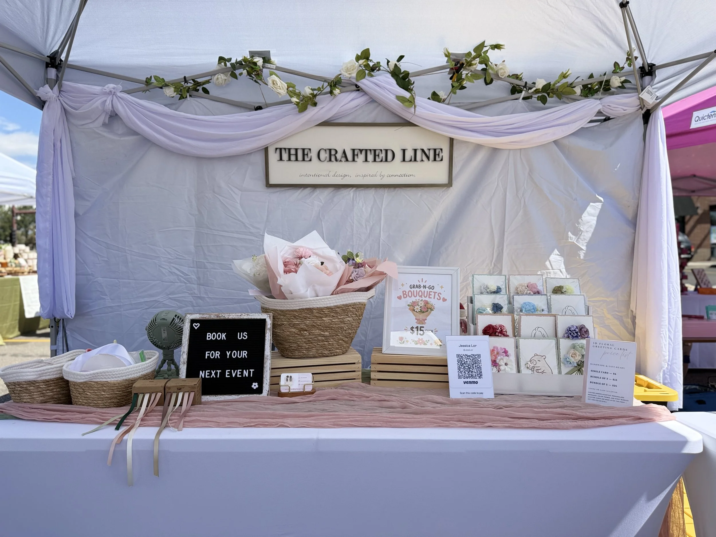 floral bar Denver Colorado The Crafted Line LLC