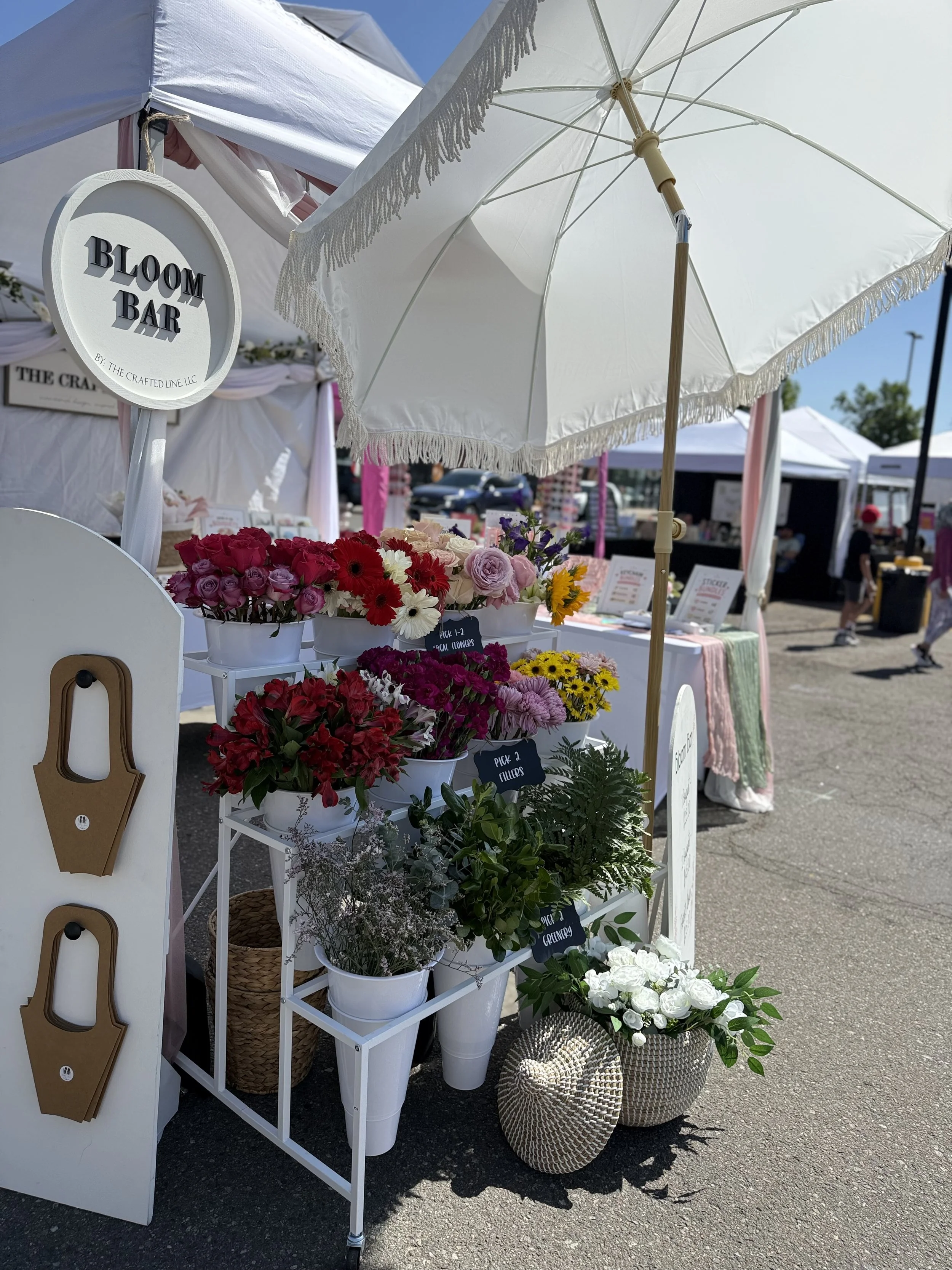 floral bar Denver Colorado The Crafted Line LLC