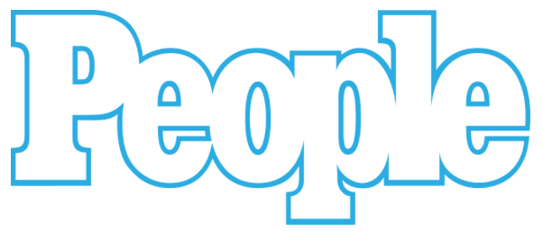 The word "People" in blue outlined text.