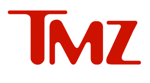 Red TMZ logo on a white background.