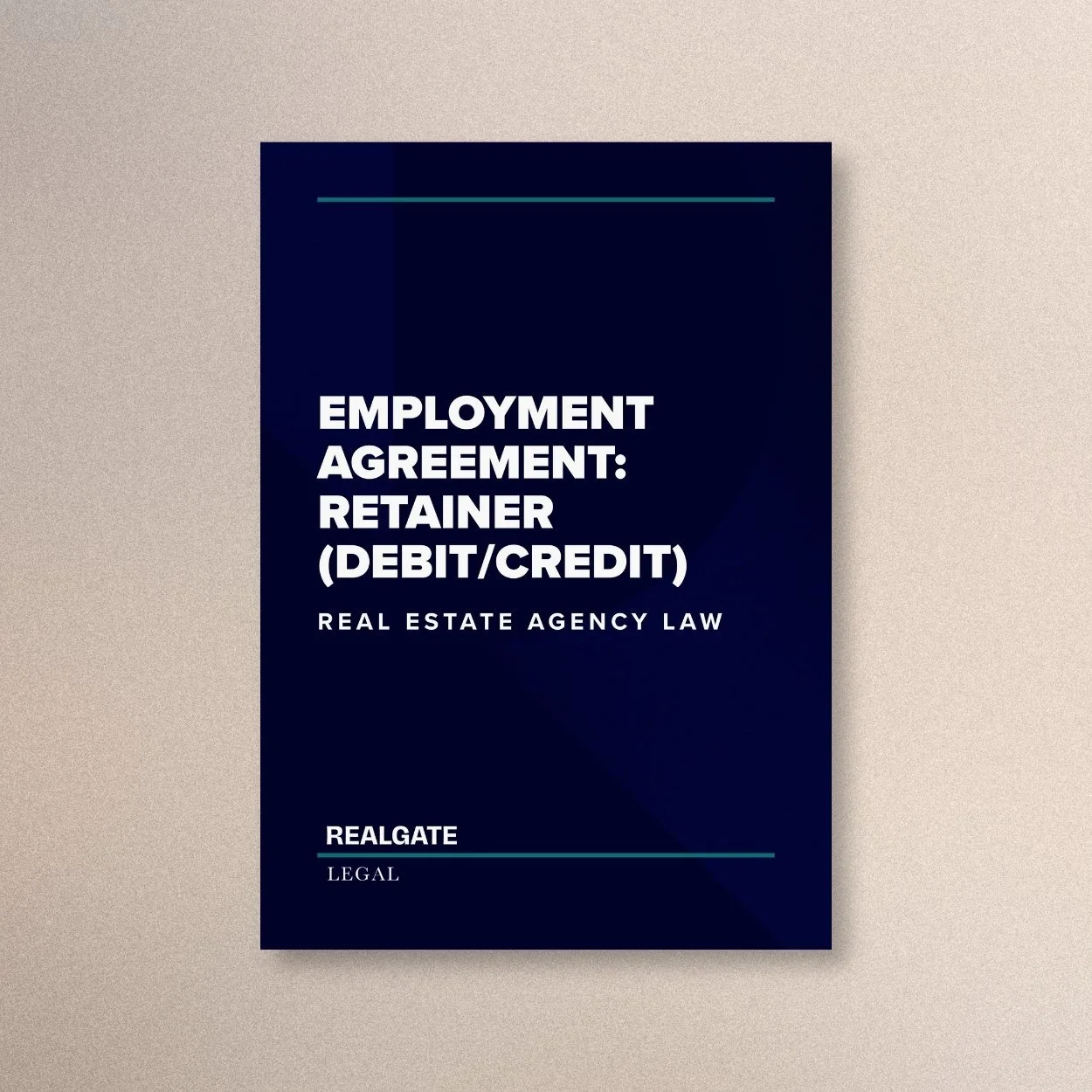 Employment Agreement - Retainer (Debit-Credit)