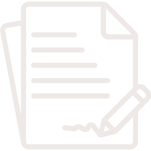 Icon of a document with a pencil, representing writing or editing a document.