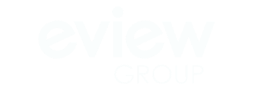 The logo for Eview Group in white text on a black background