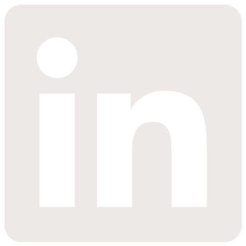 LinkedIn logo with black text on a light gray background