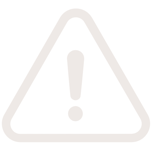 Warning sign with an exclamation mark inside a triangle, indicating caution or danger.