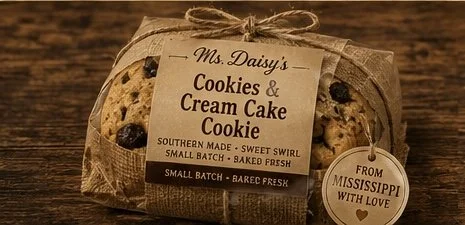 Ms. Daisy's Cookies & Cream Cake Cookie
