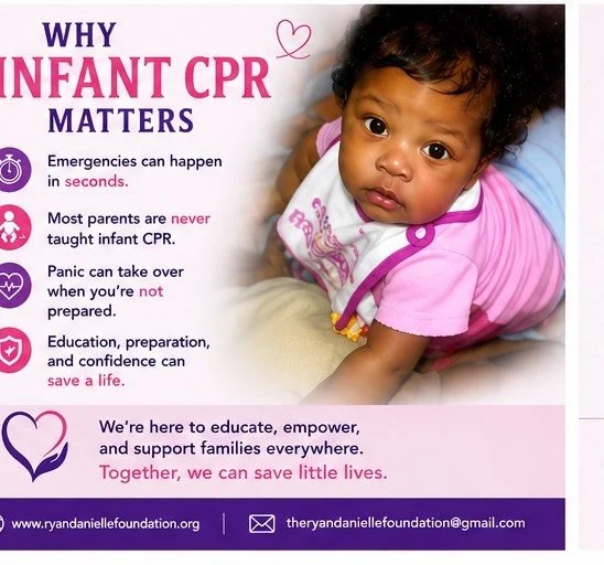 Infant choking emergencies can happen silently and within seconds.

Many parents leave the hospital without ever receiving hands-on infant CPR or choking-response education. In an emergency, panic and confusion can take over &mdash; especially when e