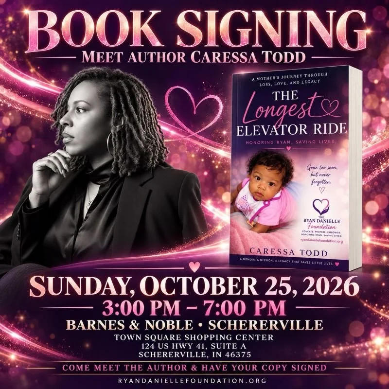 Book Signing of the longest elevator ride by caressa todd