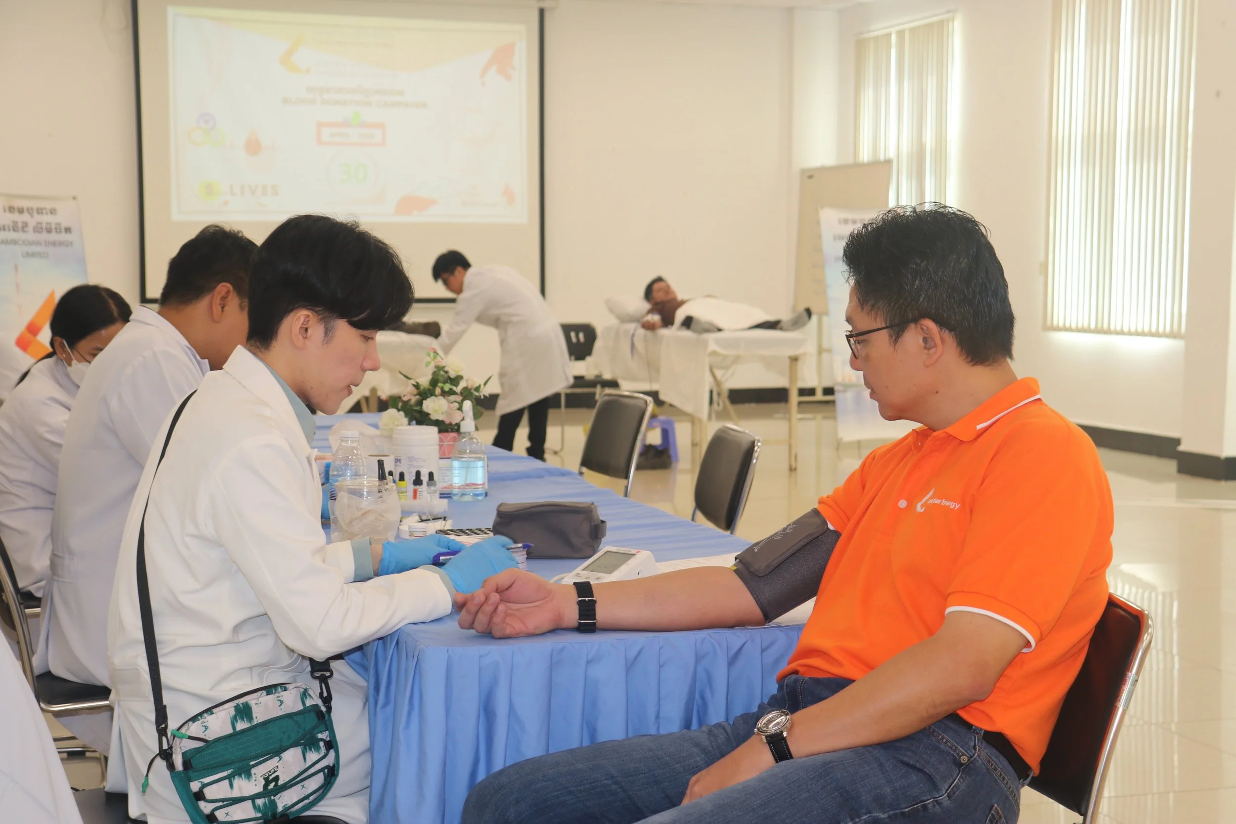 Lifesaving Blood Donation Drive&nbsp;with staff and community participation