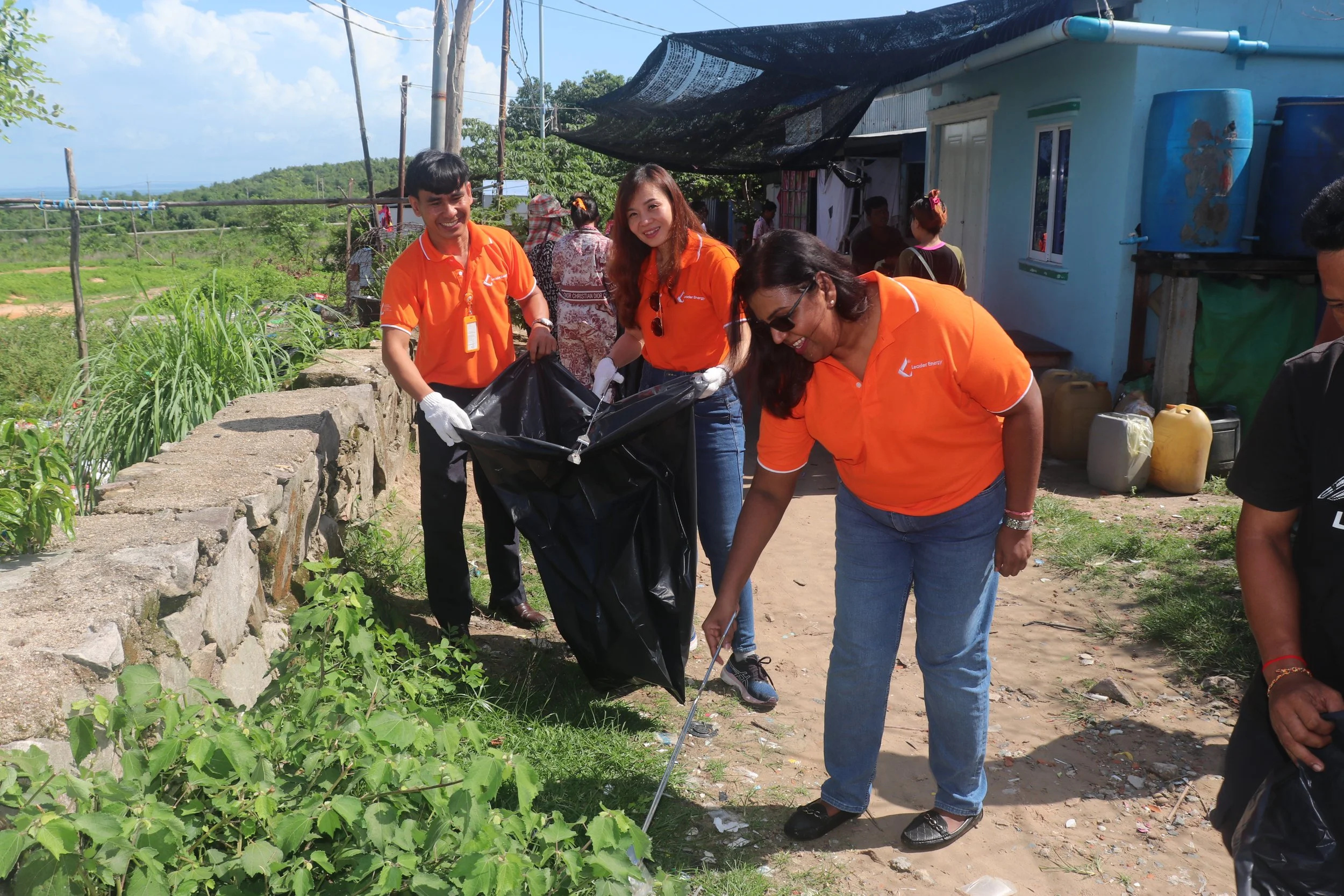 Environmental Awareness, Community Cleanup &amp; Fabric Recycling
