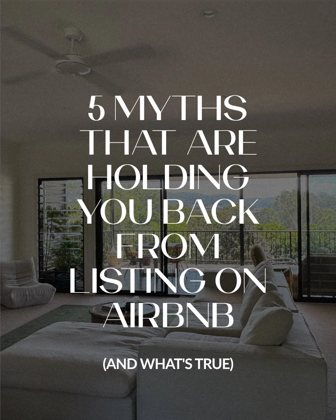 &ldquo;We&rsquo;re way too busy to host our home on Airbnb.&rdquo;

I hear this from people all the time. It&rsquo;s definitely not a click if the fingers but honestly it involves a house declutter and deep clean, a couple of hours at changeover and 