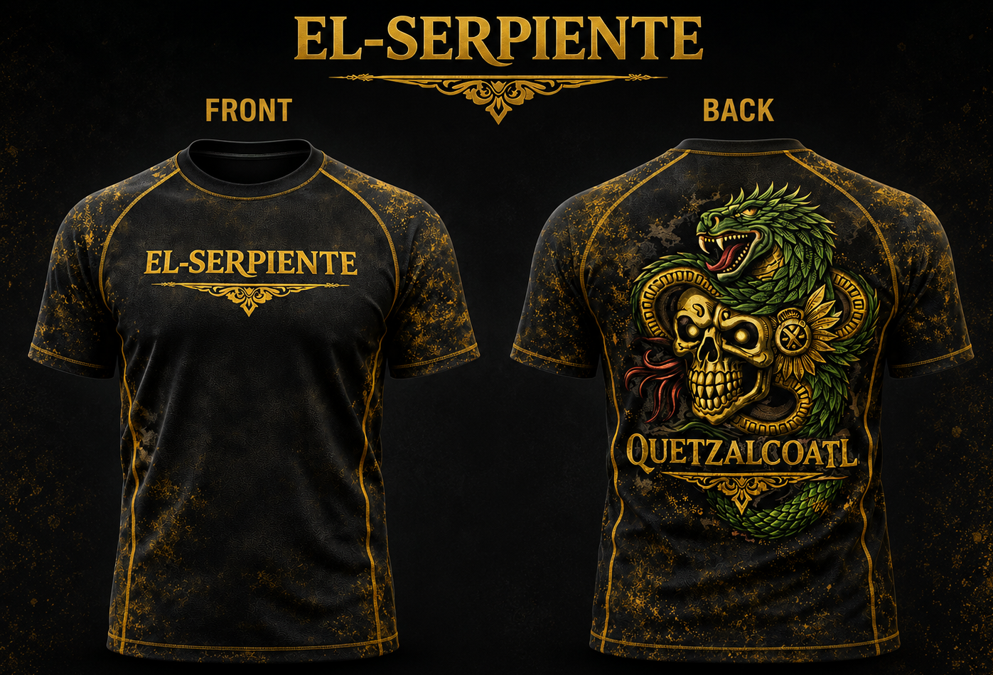 EL-SERPIENTE Performance Tee
