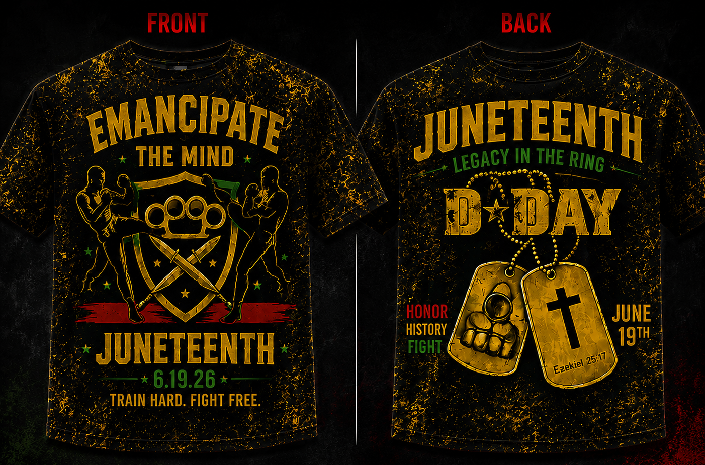 Juneteenth Fight Collection Tee