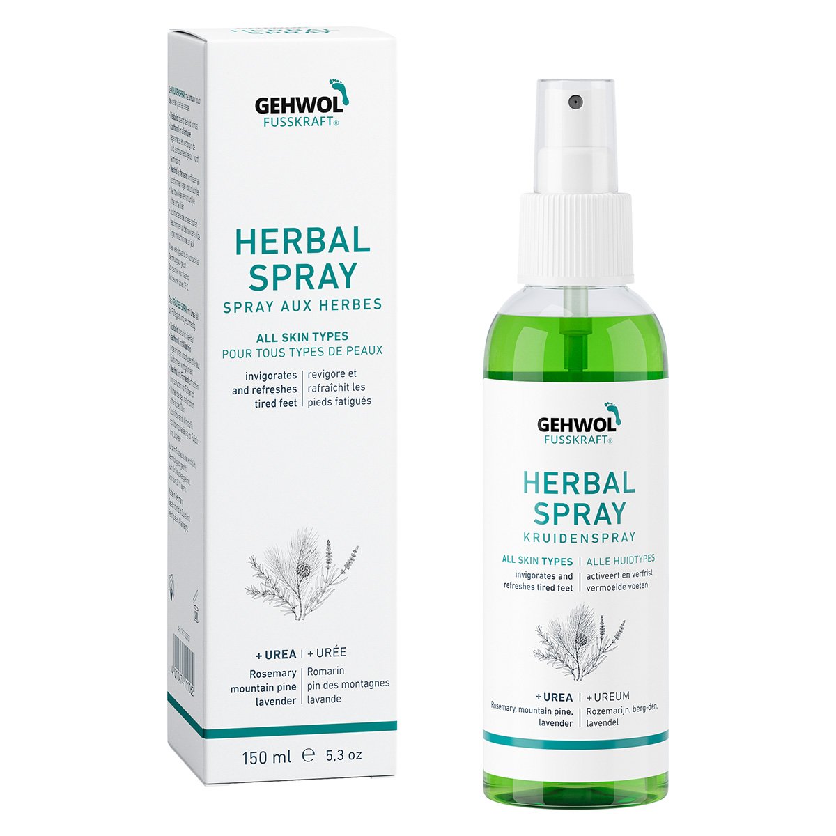 Gehwol Fusskraft Herbal Lotion, 150 ml