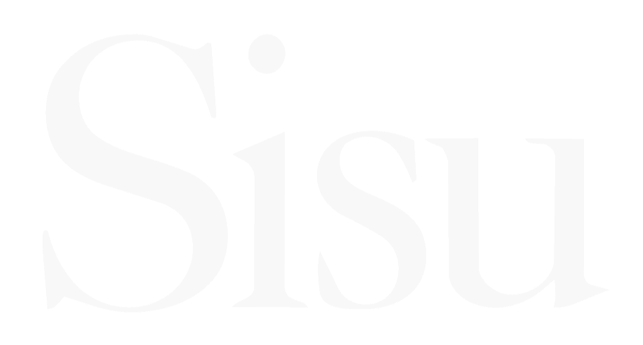The word 'Sisy' written in large, white, stylized text on a black background.