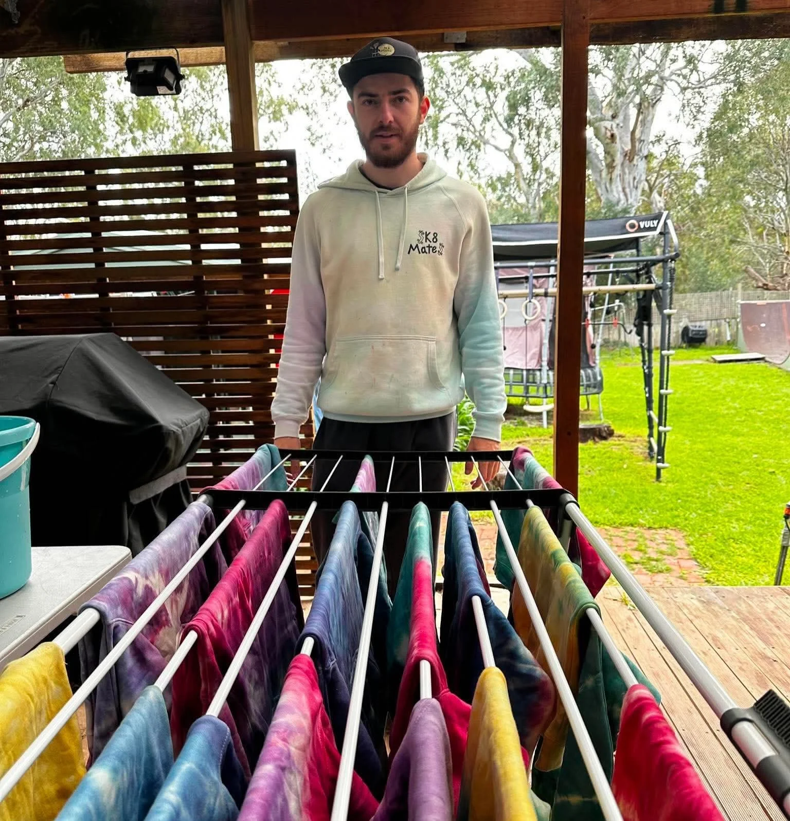 Behind every tie-dye tee is a whole lot of trial, colour, and creativity

Keeping busy making every piece one of a kind 🤝
