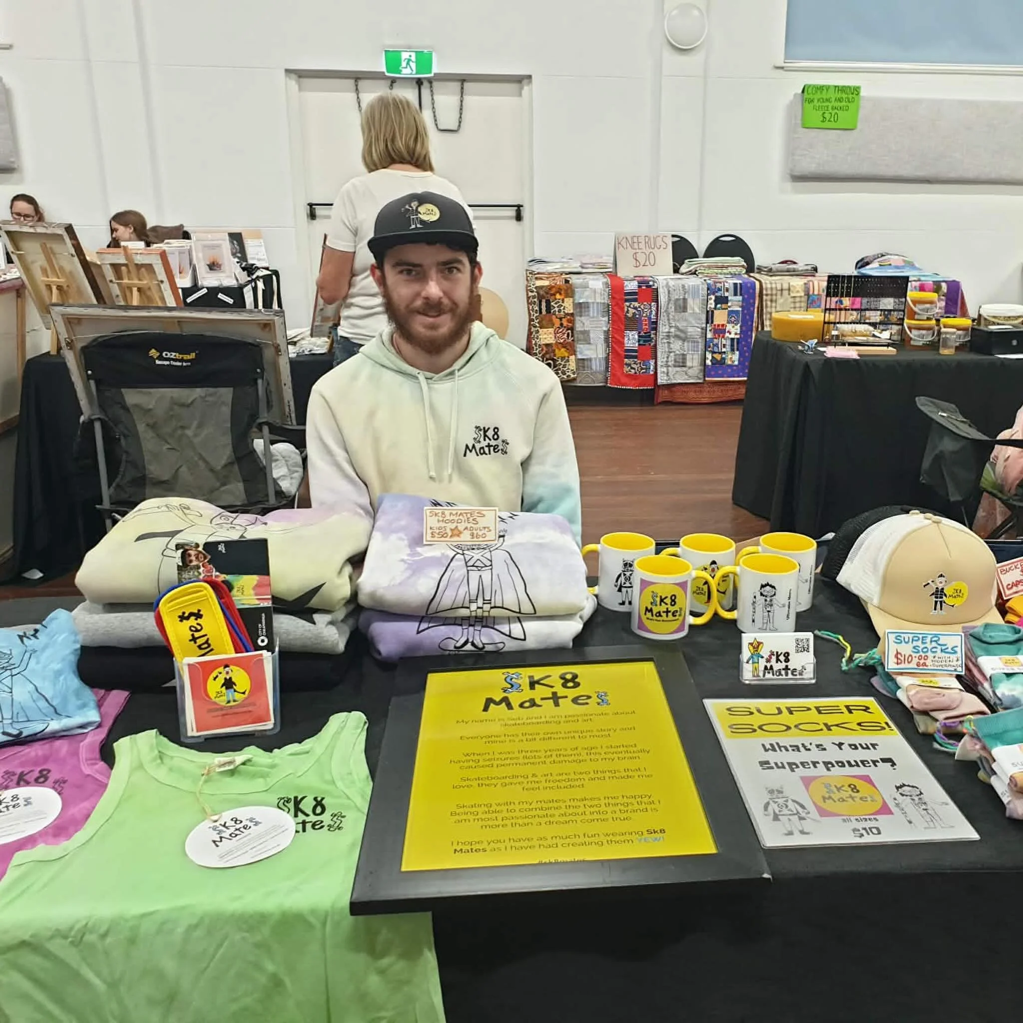 HERE TODAY AT MOUNT COMPASS MEMORIAL HALL 💐🛹
Pull up 10&ndash;2

MOTHER&rsquo;s DAY SPECIAL - Women&rsquo;s singlets going for $15 today, don&rsquo;t miss it 🔥🔥🔥

Come roll through 🤝