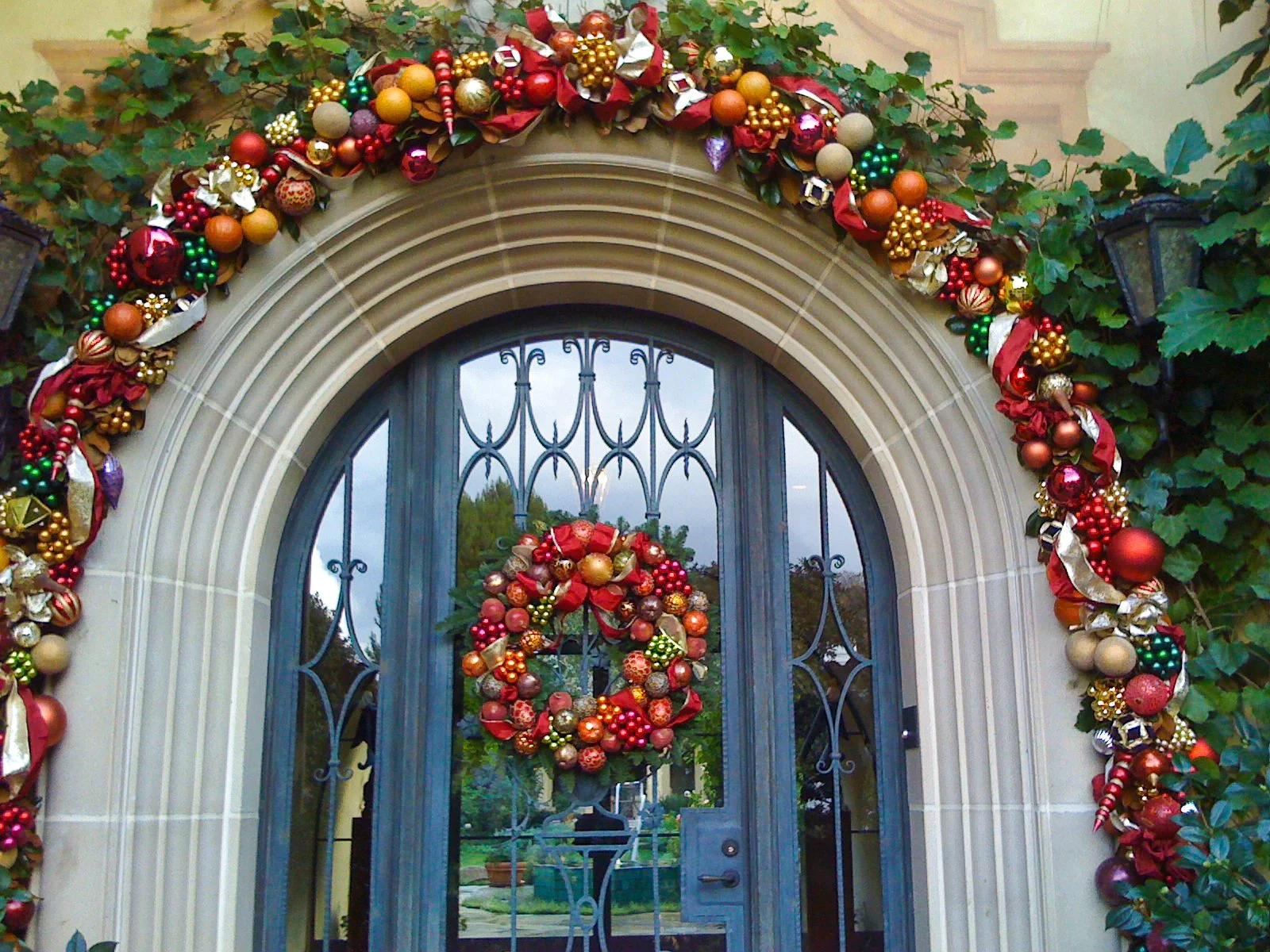 [xmas decor] [wreath] [garland] 